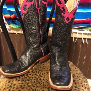 Anderson Bean Ostrich Boots